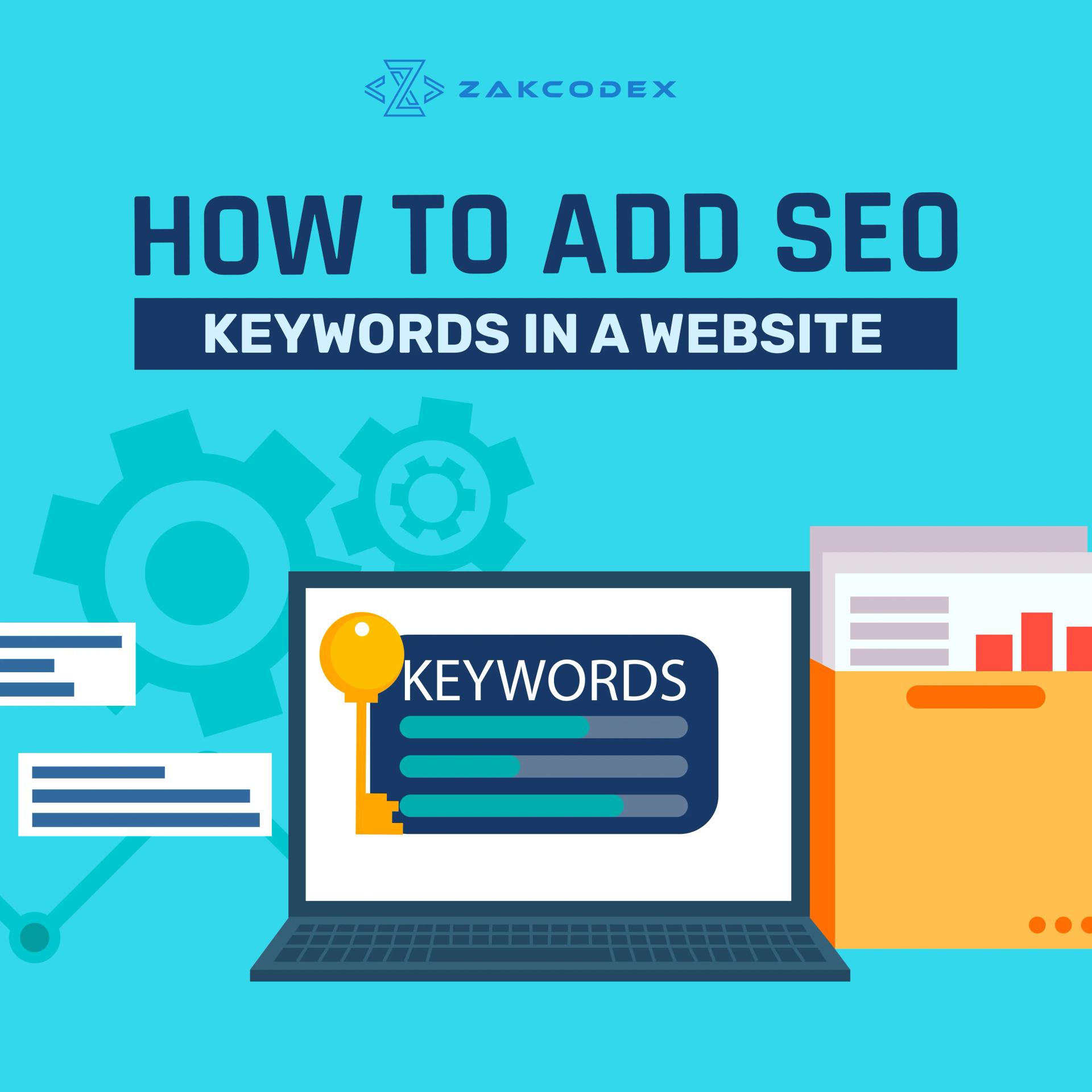 How to Add SEO Keywords in a Website?